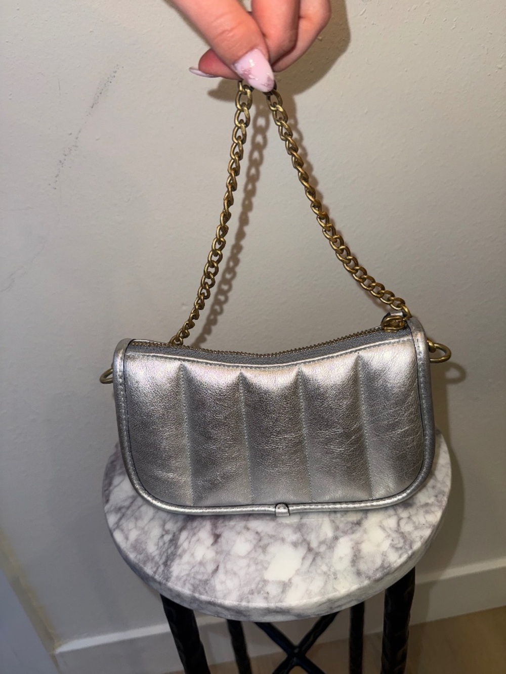 Coach Quilted Swinger Shoulder Bag